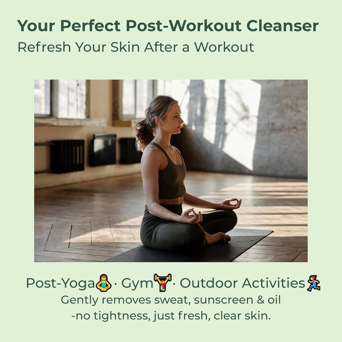 BMBCO Gentle Pore Cleansing Foam for Sensitive Skin – Yulmu Vegan Face Wash with Natural Surfactants & Hydrating Formula, 120g