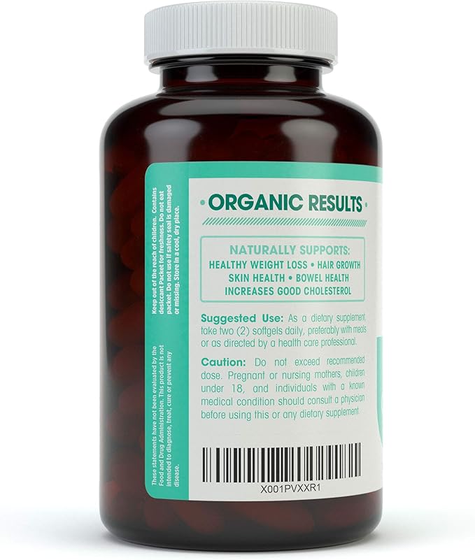 Natures Wellness Organic Coconut Oil 2000mg - Healthy Skin, Nails, Hair Growth – Extra Virgin, Cold Pressed, Unrefined Non GMO - Rich in MCT MCFA - Support Brain Function