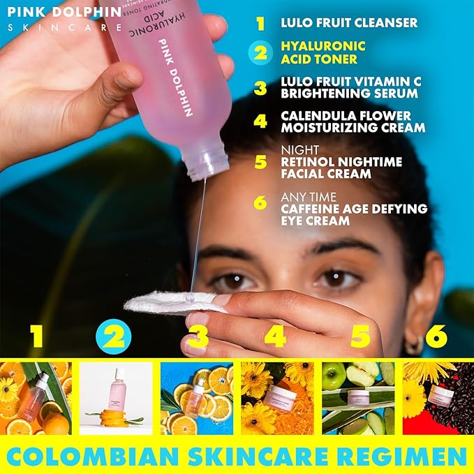 Hyaluronic Acid Hydrating Facial Toner | Multi-Depth Hydration Toner for Plumper, Smoother Skin | Collagen Boost | Witch Hazel | Vegan & Gluten Free | All Skin Types | 4oz