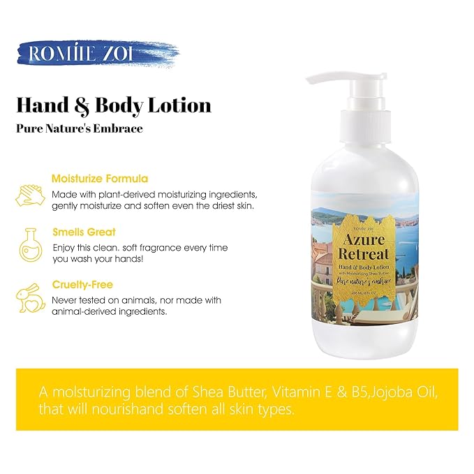 St. Tropez Azure Retreat Hand & Body Lotion - Isle Embrace Fragrance, 236ml (8 fl oz)