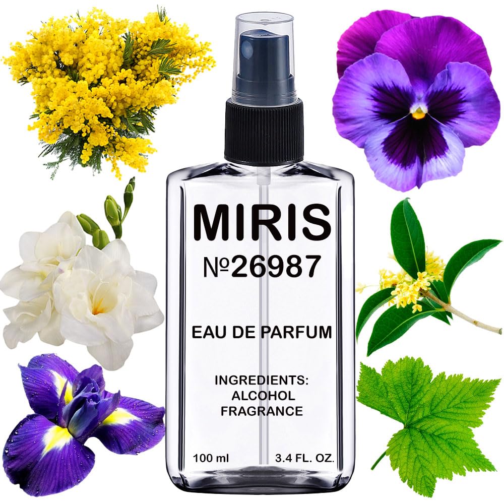 MIRIS No. 26987, Inspired by La Belle Vie Florale, Long-Lasting Eau de Parfum for Women, Spray 3.4 Fl Oz / 100 ml