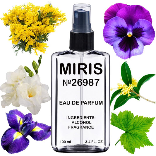 MIRIS No. 26987, Inspired by La Belle Vie Florale, Long-Lasting Eau de Parfum for Women, Spray 3.4 Fl Oz / 100 ml