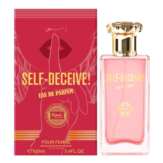 Hybrid & Company Women Self Deceive Pour Femme Eau De Parfum Vaporisateur Natural Spray 3.4 Fl Oz