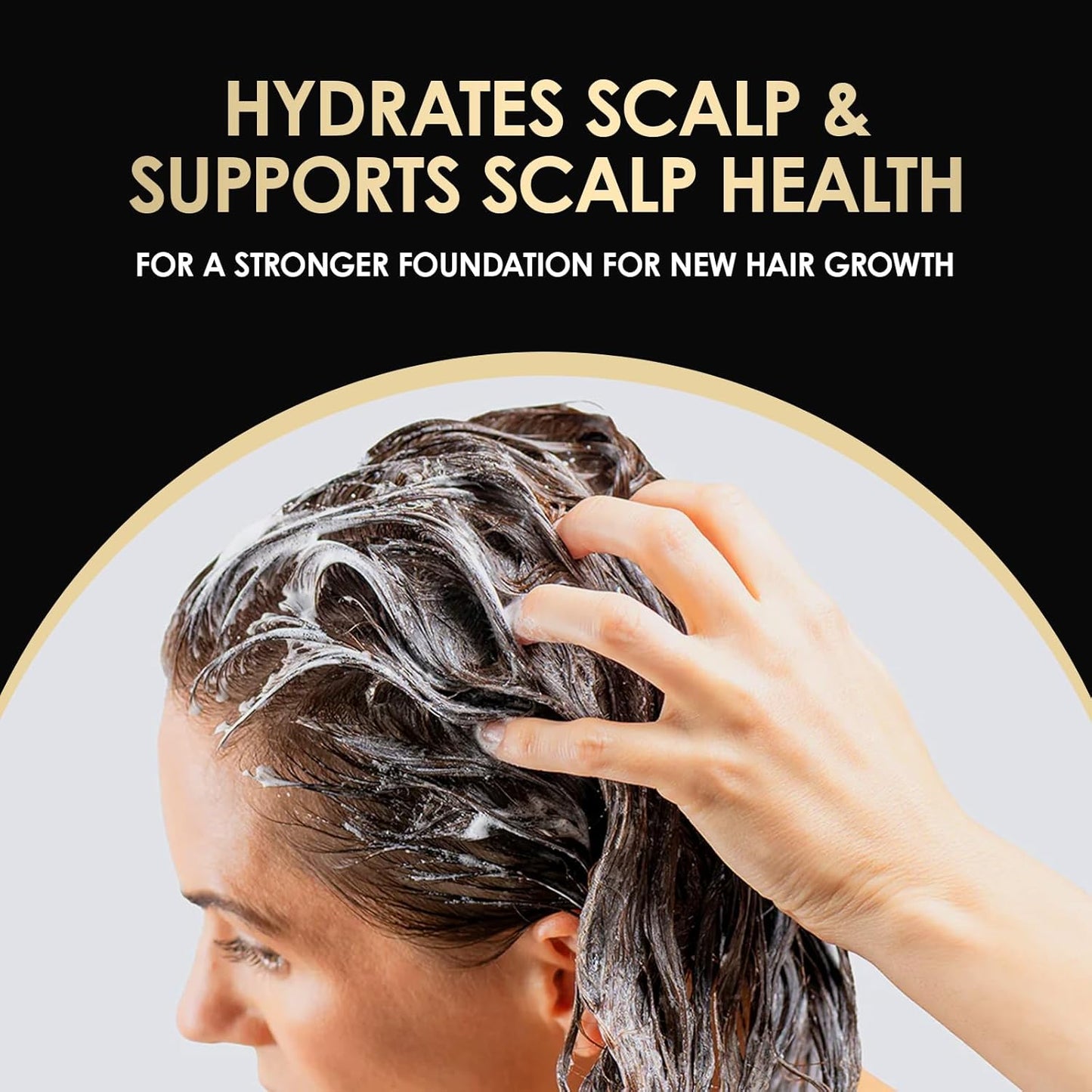 ThickTails Stimulating Hair Conditioner for Women | Biotin, Caffeine & Botanical Extracts | Sulphate-Free, Paraben-Free, Vegan | 8.45 fl oz