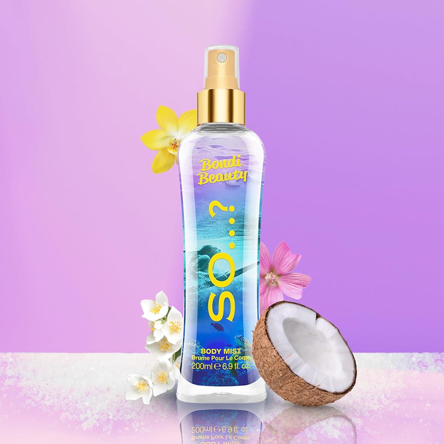 So...? Bondi Beauty Body Mist for Women - 6.9 oz Body Mist - Pack of 3