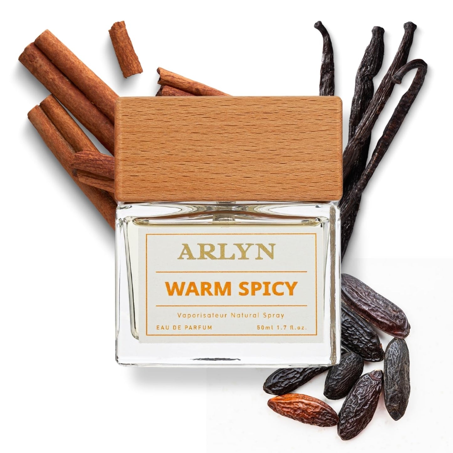 ARLYN Warm Spicy Eau de Parfum, Inspired by Killia.n Pari.s An.gel Sha.r.e,Long-Lasting Perfume For Men & Women, Vegan, Cruelty Free, Made In USA - 50 ml | 1.7 Oz