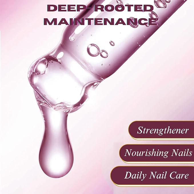 Natural Nail Hardener - Growth & Strengthener - Nourish Polish - 15ml