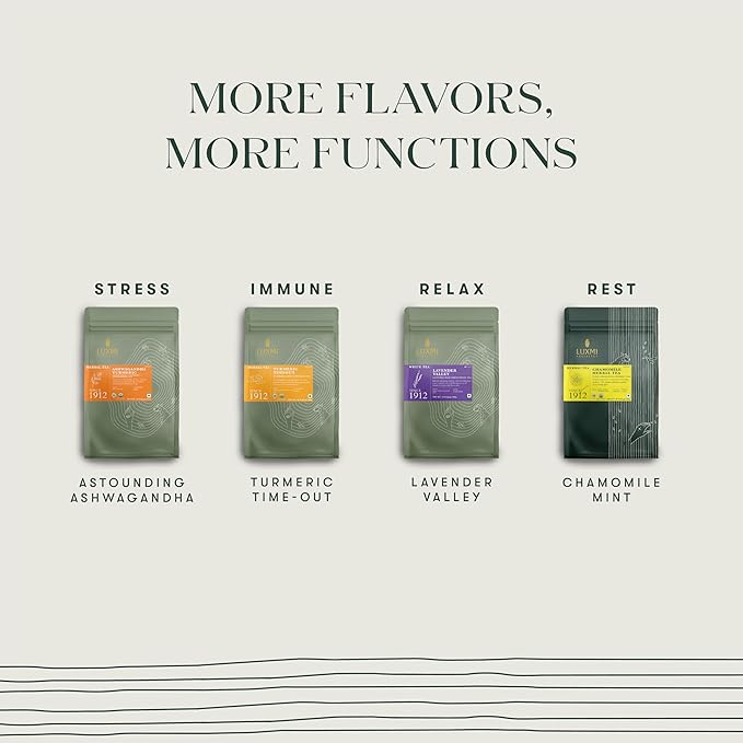 Luxmi Estates - Rooibos Chai - Organic Rooibos Tea with Spices - 50 Tea Bags | Limited Fall Tea | Special Edition Autumn Tea with Cinnamon, Cardamom and Clove | Perfect for Moments of Relaxation and Tranquility