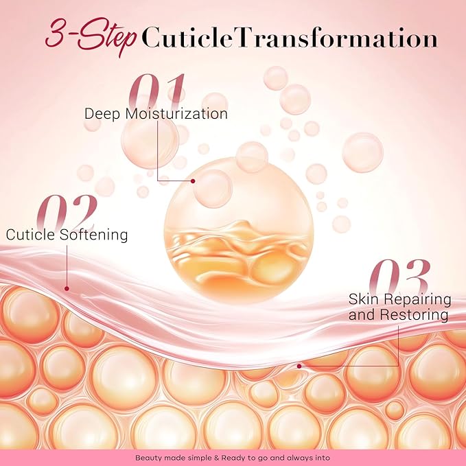 AZUREBEAUTY Cuticle Oil for Nails Ultimate Hydration Nail Care Natural Essential Oil Extract, Jojoba Oil, Vitamin E, B7, Moisturizing and Conditioning, Brightening Skin, Remedy for Damaged Cuticle