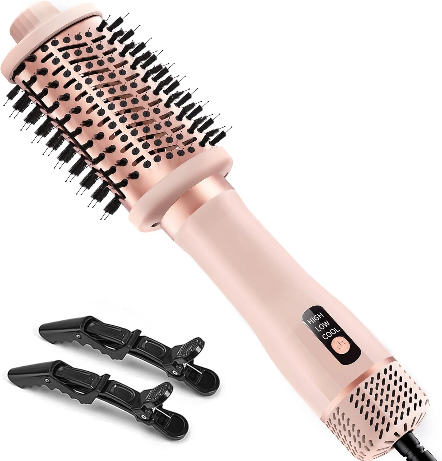 Hight Speed One-Step Volumizer Hair Dryer, 4-in-1 Hair Dryer Brush Blow Dryer & Styler Volumizer – Hot Air Straightener Brush for Frizz Control, Salon Blowout, Fast Drying with Ionic Technology