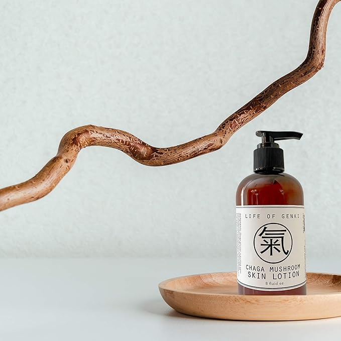 USA Made Vegan all Natural Chaga Mushroom skin lotion cream Moisturizing skin cream apricot kernel oil