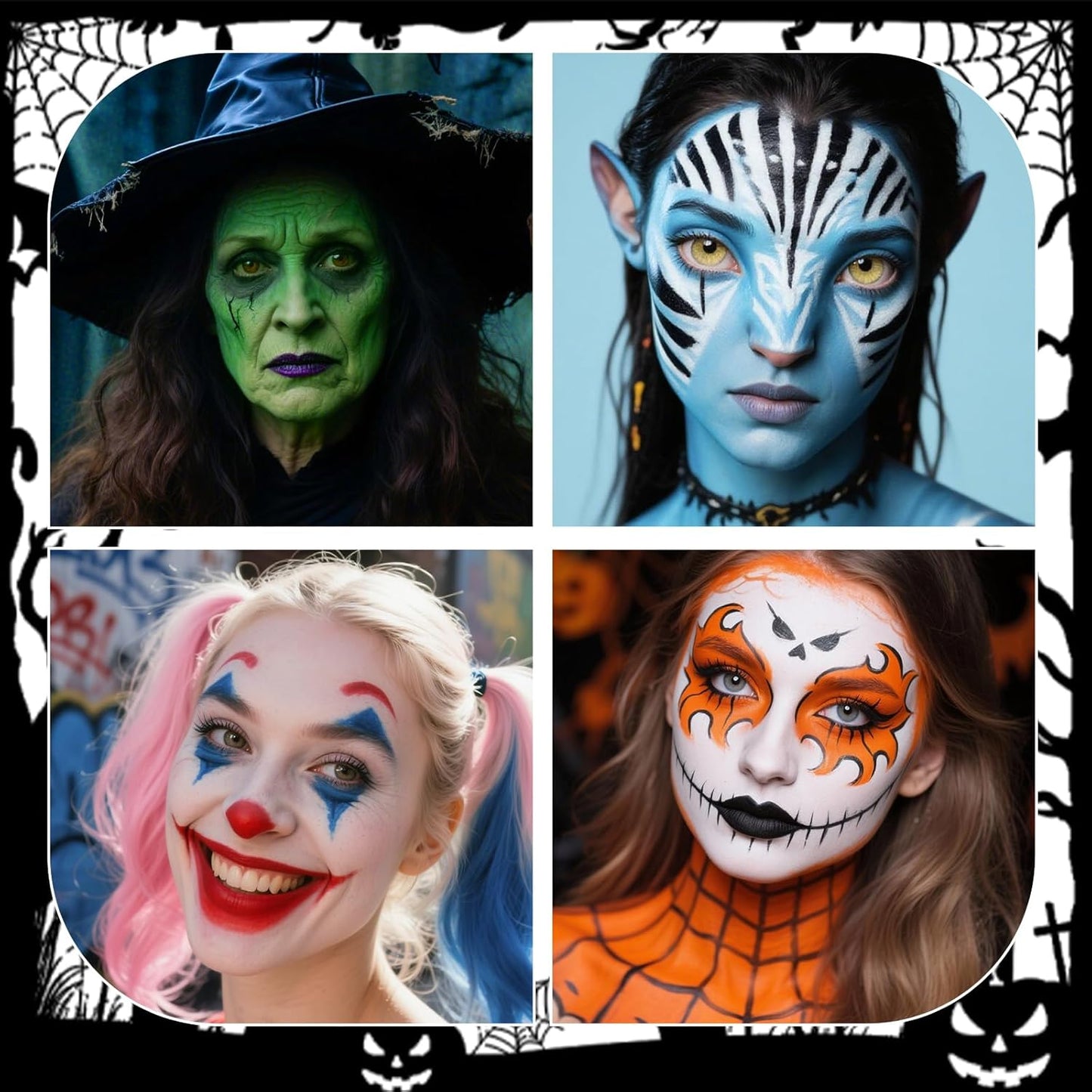 Green Face Paint 70ml - Non-Toxic Washable Body Paint for Hulk, Beast Boy Looks, Water-Based Highly Pigmented Face Body Paint for Halloween SFX Cosplay Makeup, Stage Performance