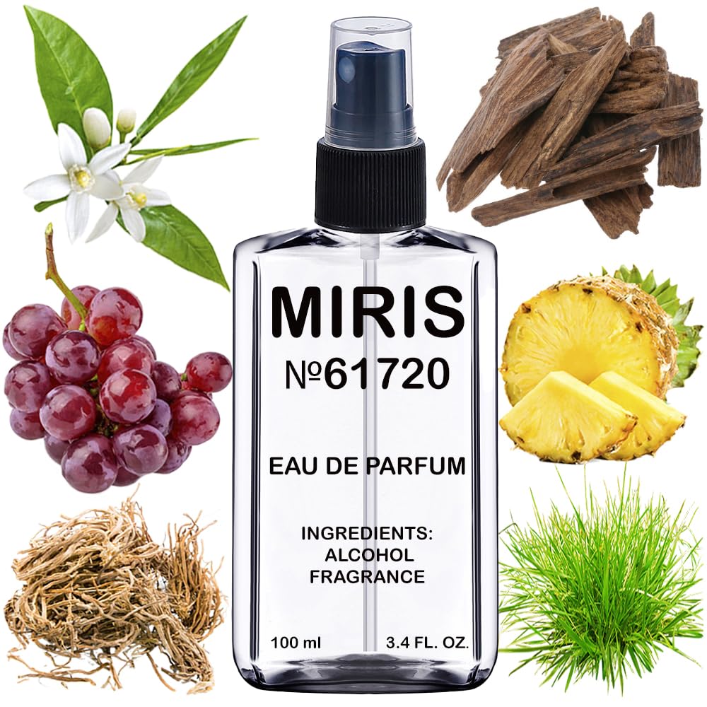 MIRIS No. 61720, Inspired by Karagoz, Long-Lasting Unisex Eau de Parfum for Women & Men, Spray 3.4 Fl Oz / 100 ml