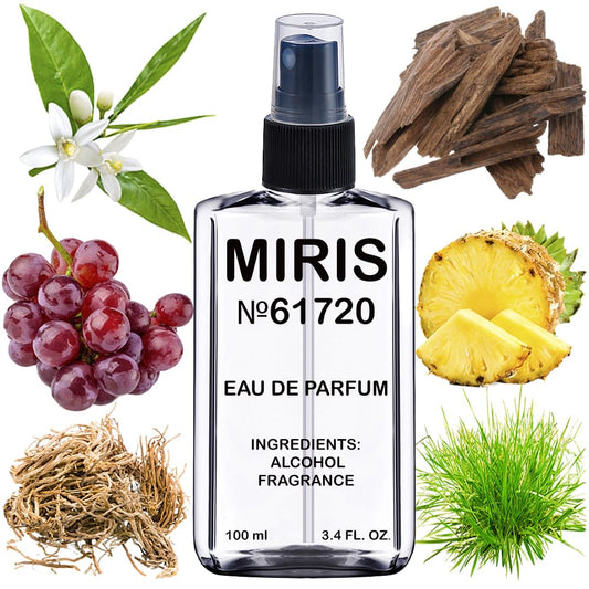 MIRIS No. 61720, Inspired by Karagoz, Long-Lasting Unisex Eau de Parfum for Women & Men, Spray 3.4 Fl Oz / 100 ml