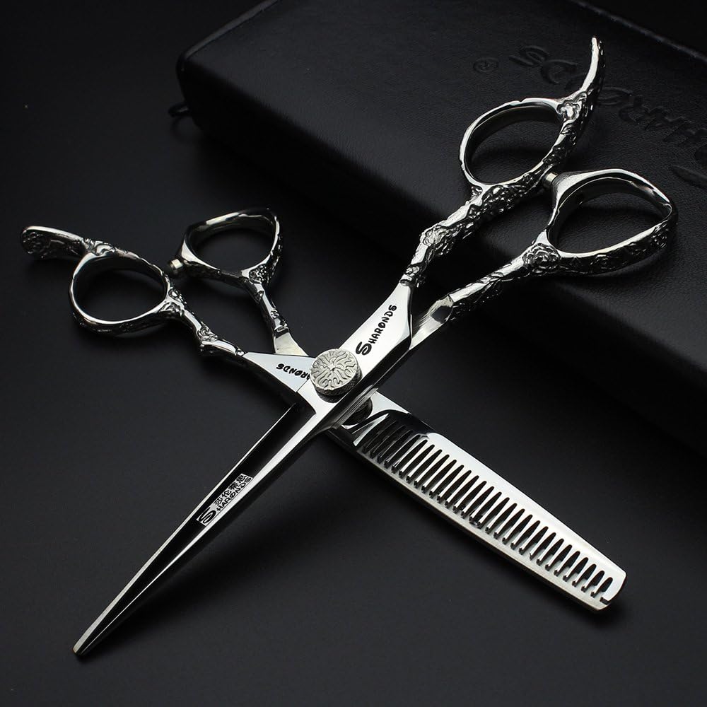 SHARONDS High Class Hair Scissors 6/7inch Professional Scissors for Hair Dilution Set