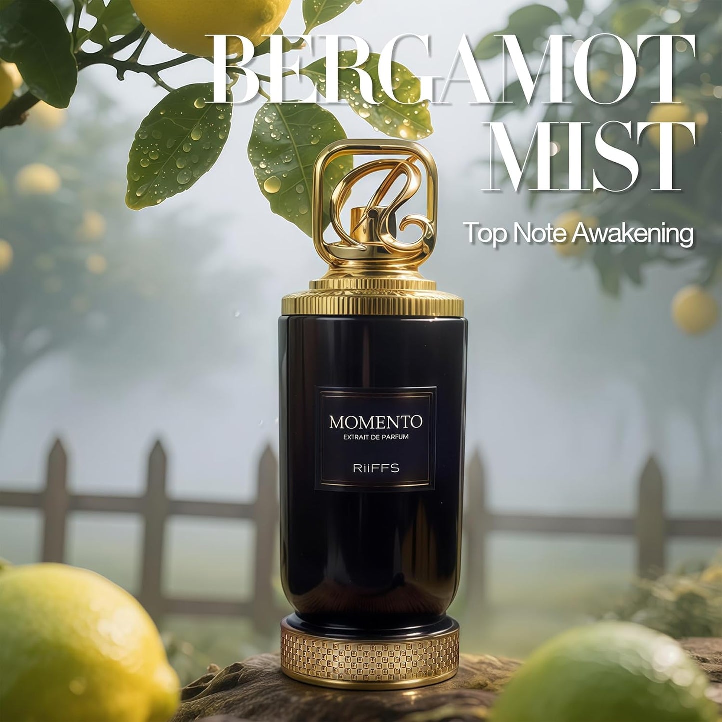 Momento Cologne for Men | Warm Spicy Amber Eau de Parfum | 100ml Long Lasting Perfume with Mandarin,Damask Rose,Oud,Amberwood | Rich Seductive Scent for Day and Night