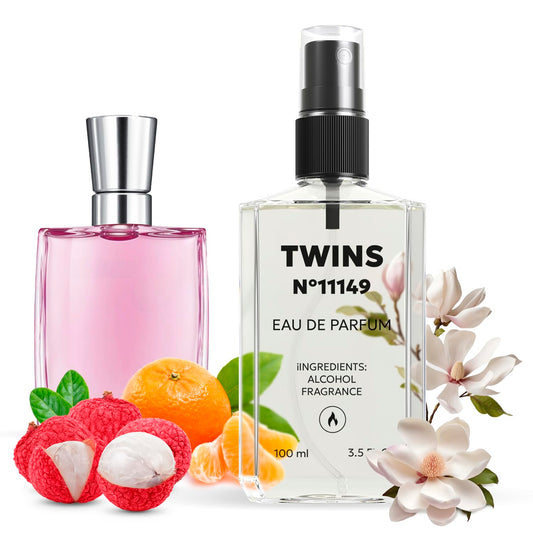TWINS Impression of Miracle | Perfume for Women Eau de Parfum | No.11149 | 3.4 Fl Oz / 100 ml