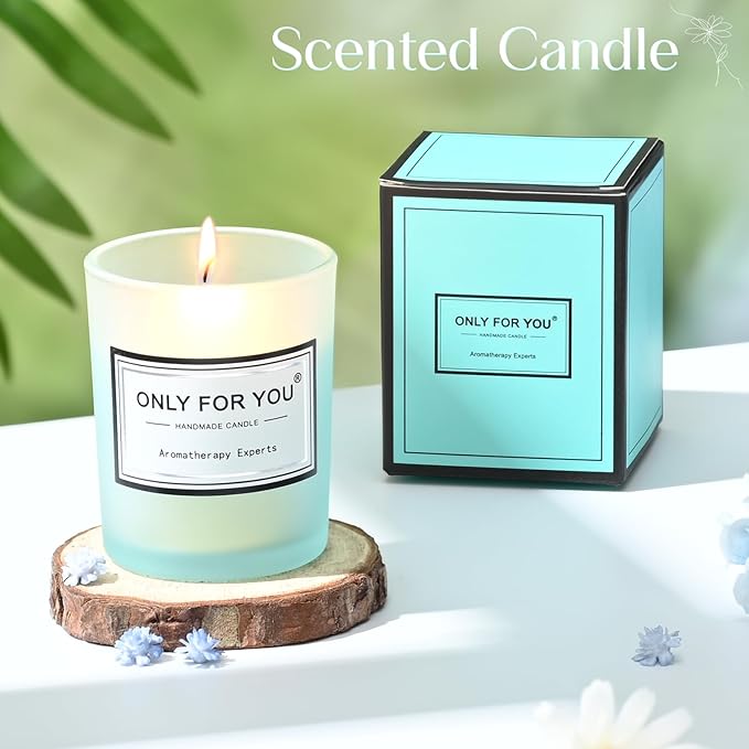 FRAMICS Spa Gifts for Women, Relaxing Spa Gift Baskets, 8-Piece Blue Set