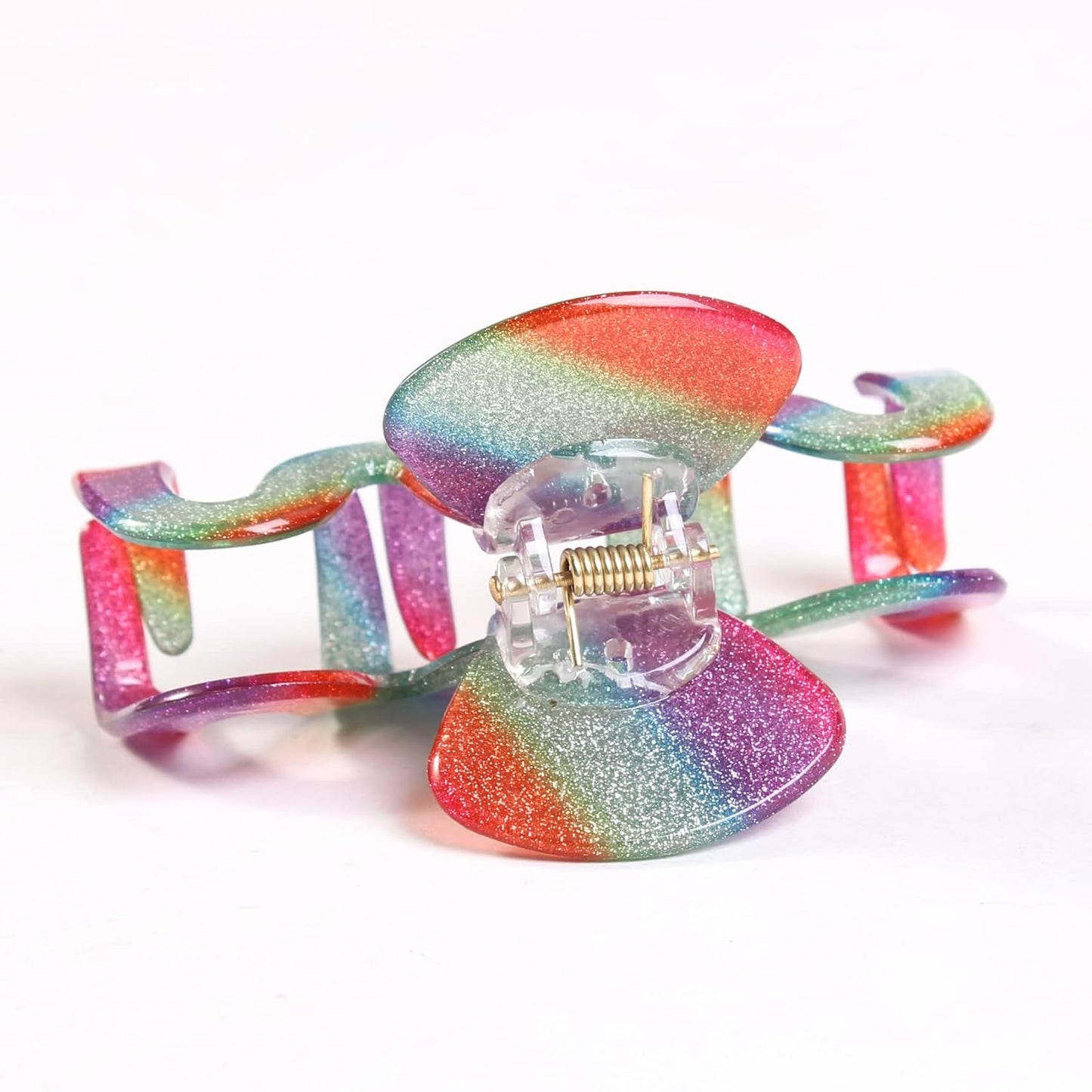 Jayongnee 3Pcs Hair Claw Clips for Women: Nonslip Clips for Thick and Thin Hair (Multi-colored8)