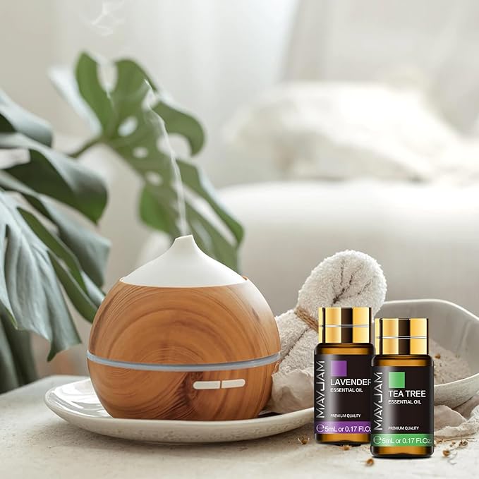 Essential Oil Set, 35PCS Premium Essential Oils Kit, 5ML Essential Oils Fragrance Oil Scent for DIY Candle and Soap Making