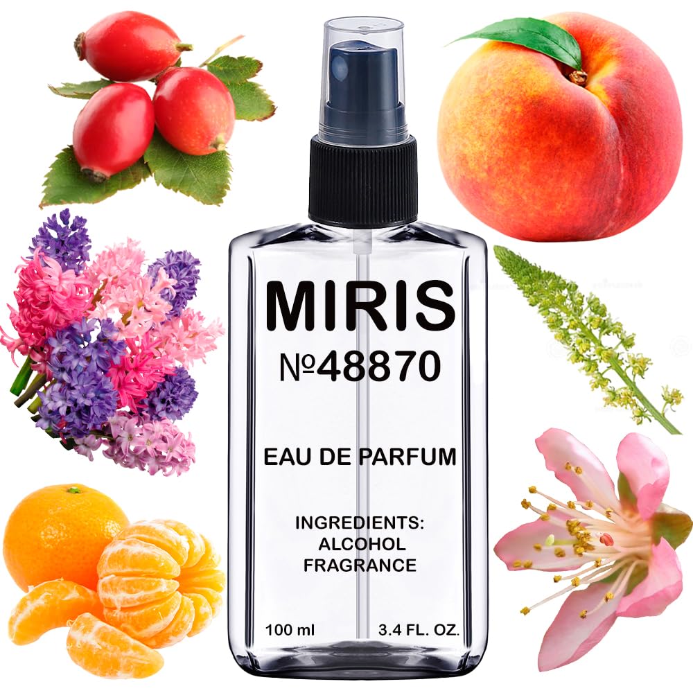 MIRIS No. 48870, Inspired by Weekend, Long-Lasting Eau de Parfum for Women, Spray 3.4 Fl Oz / 100 ml