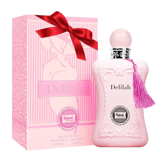 Hybrid & Company Delilah Compelling Captivating Fragrance For Women Floral Scent Womens Perfume, 3.4 Fl Oz
