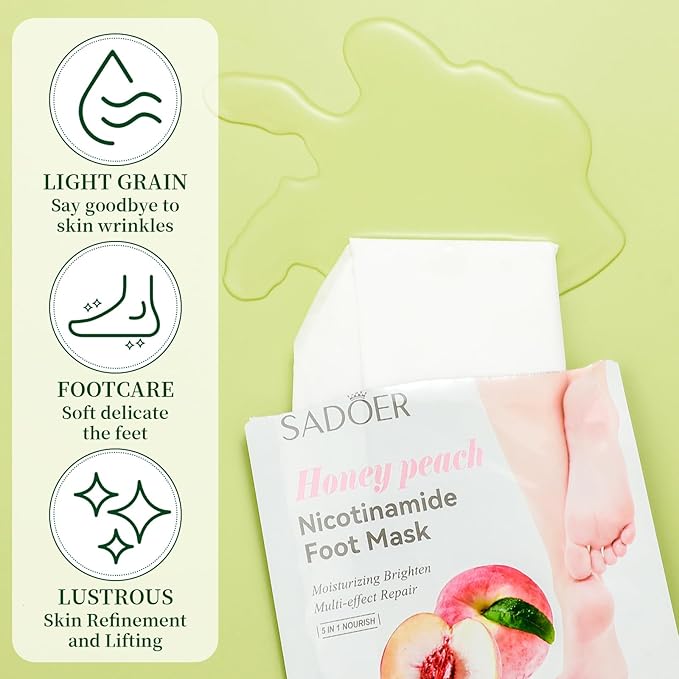 48 Pcs Fruits Beauty Hand Foot Mask Bulk Hydrating Hand Foot Moisturizing Gloves Aloe Mask for Spa Kit Beauty Skincare Gift Beauty Kits for Women