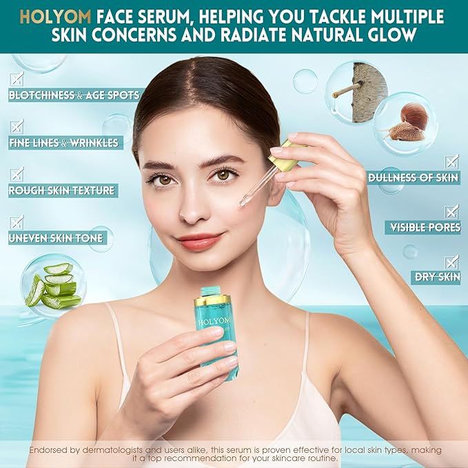 Face Serum - Anti-wrinkle Facial Serum Combat Fine Lines and Wrinkles with our Nourishing Hydrating and Moisturizing, 1.18 Fl Oz