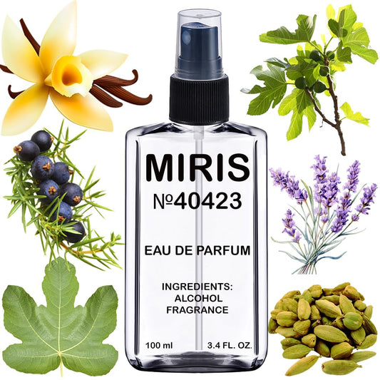 MIRIS No. 40423, Inspired by Lothair, Long-Lasting Unisex Eau de Parfum for Women & Men, Spray 3.4 Fl Oz / 100 ml