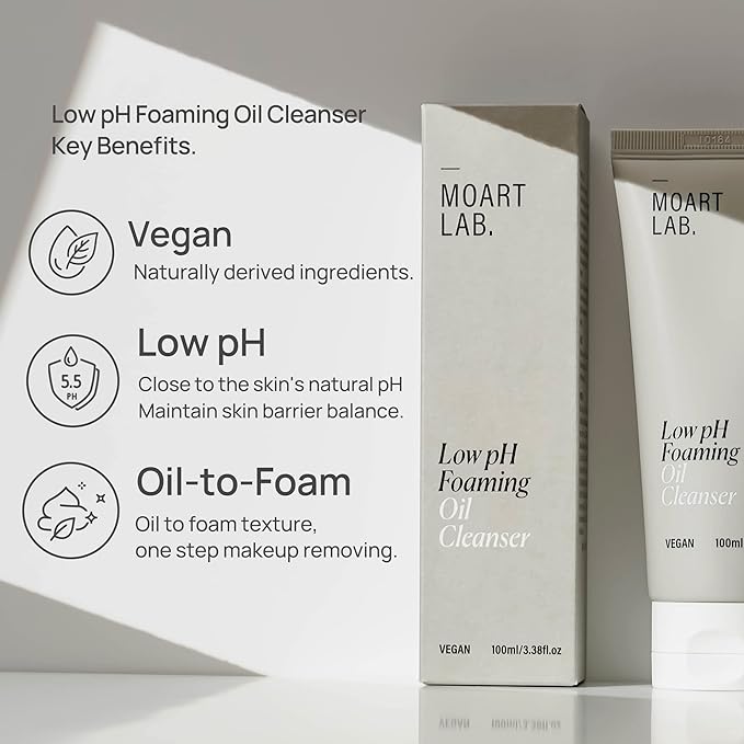 Vegan Low pH Foaming Oil Cleanser