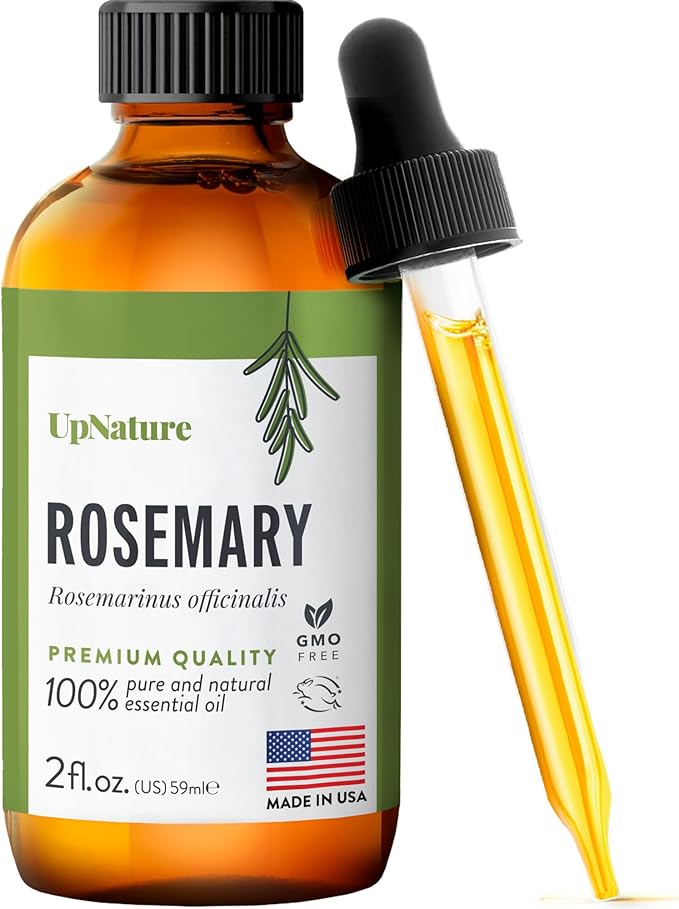 UpNature Rosemary Oil - 100% Pure Rosemary Essential Oil for Hair Growth, 2oz