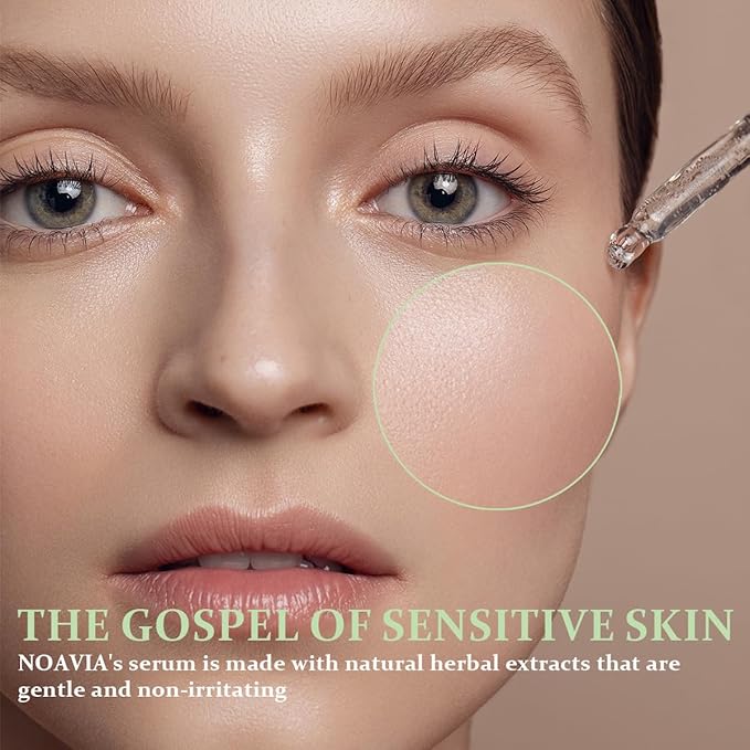 Pore Firming Ampoule, Pure Natural Herbal Extracts Face Serum, Pore Minimizer for Sebum Control and Pore Care, Gentle&Non-Irritating, Suitable for Sensitive Skin（1fl.oz）