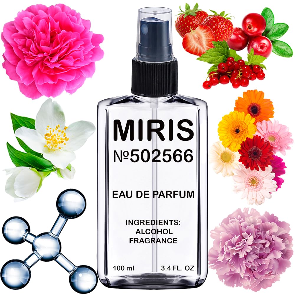 MIRIS No. 502566, Inspired by World, Long-Lasting Eau de Parfum for Women, Spray 3.4 Fl Oz / 100 ml