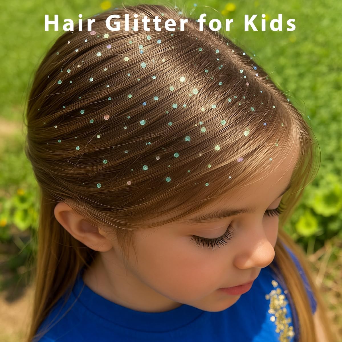 Mysense Rainbow Body Glitter Stick,Face Hair Glitter Christmas Makeup,Sparkling Mermaid Sequins Chunky Glitter Face Paint,Singer Concert Outfit Festival Rave Accessories for Women and Kids