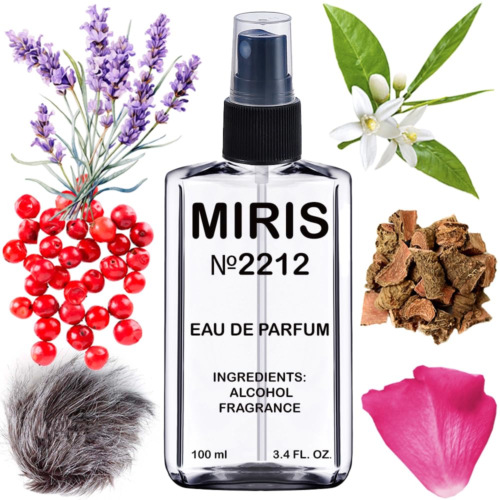 MIRIS No. 2212, Inspired by Brit Rhythm, Long-Lasting Eau de Parfum for Women, Spray 3.4 Fl Oz / 100 ml
