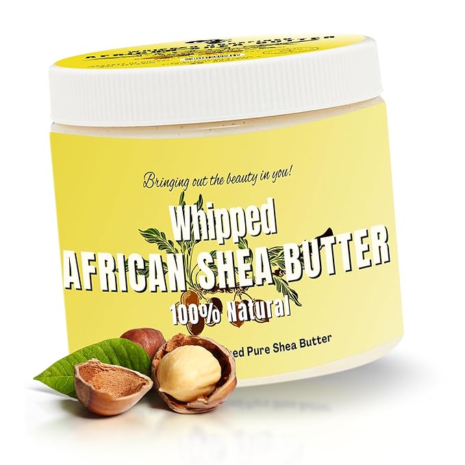 RA Cosmetics Pure Shea Butter, Unscented - 12oz | 100% Pure and Natural African Shea Butter for Men & Women - Handcrafted Moisturizer with Essential Vitamins for Radiant Skin, Thicker Hair & Soft Lips