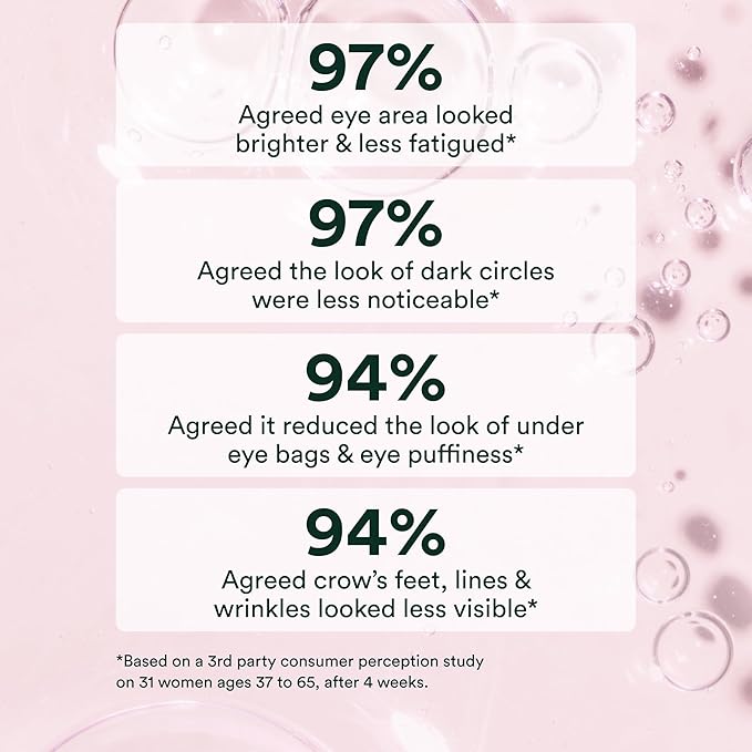 OSEA Ocean Eyes® Age-Defying Eye Serum - For Dark Circles, Puffiness - Cooling Roller Ball Applicator - Hyaluronic Acid, Peptides - Clean Skincare - Vegan & Cruelty-Free Anti-Aging Under Eye Treatment