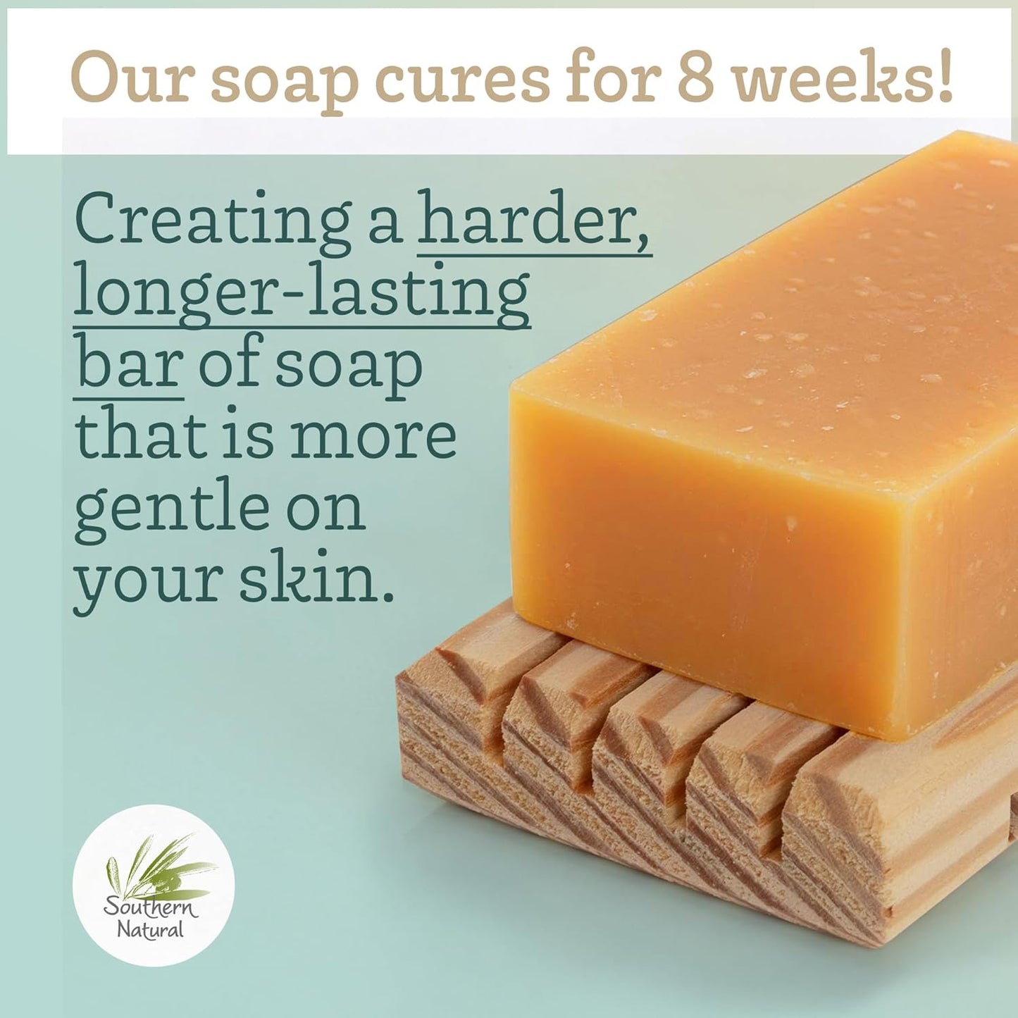 Southern Natural Goat Milk Soap Bar - 3 Pack Essential Oil Blend - For Dry Sensitive Skin. Natural Handmade Face & Body Soap For Men & Women. (Net 12 oz)