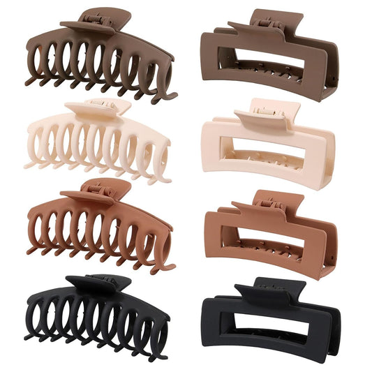 Hair Clips for Women – Large Claw Clips, Banana Clips, Big Hair Clips for Thick, Thin Hair, Strong Hold, Non-Slip Hair Claws, Versatile Hair Accessories(PG09)