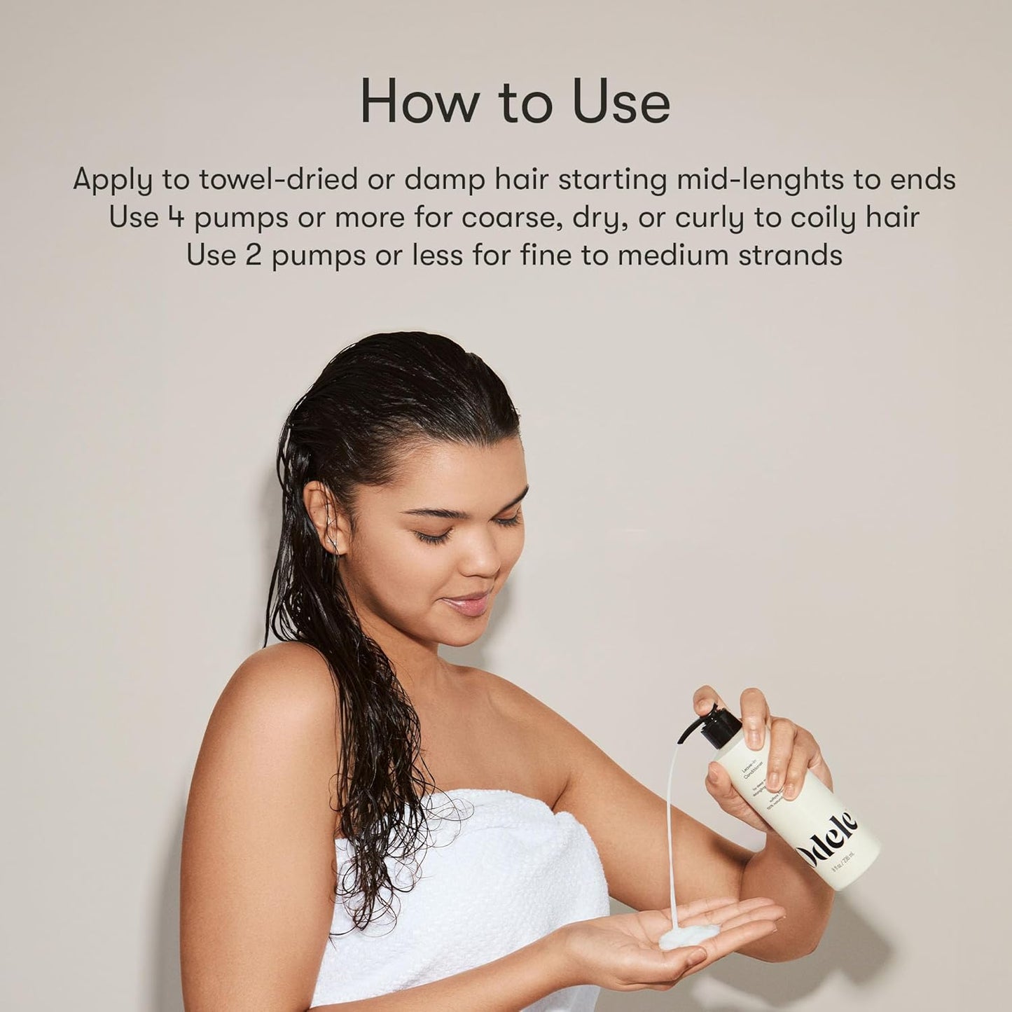 Odele Leave-In Conditioner, for Deep Moisture, Detangling, Frizz Control, Weightless Shine, and All Hairy Types & Textures, 32 FL Oz