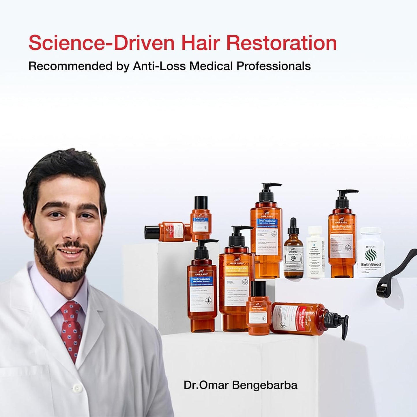 Professional Strength Hair Restore Shampoo, 16 Fl Oz Extra Potent Hair Loss Shampoo for Women & Men, Hair Regrowth Strengthening Biotin Boost Nourishes Scalp and Stimulates Growth