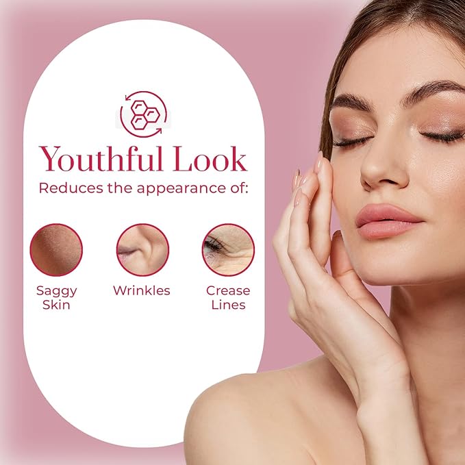 Retinol & Collagen Daily Face Moisturizer - Dermatologist Tested, Reduces Wrinkles, Fine Lines & Blemishes, Hydrating Anti-Aging, Clean Beauty, Cruelty-Free Korean Skin Care - 1.69 oz