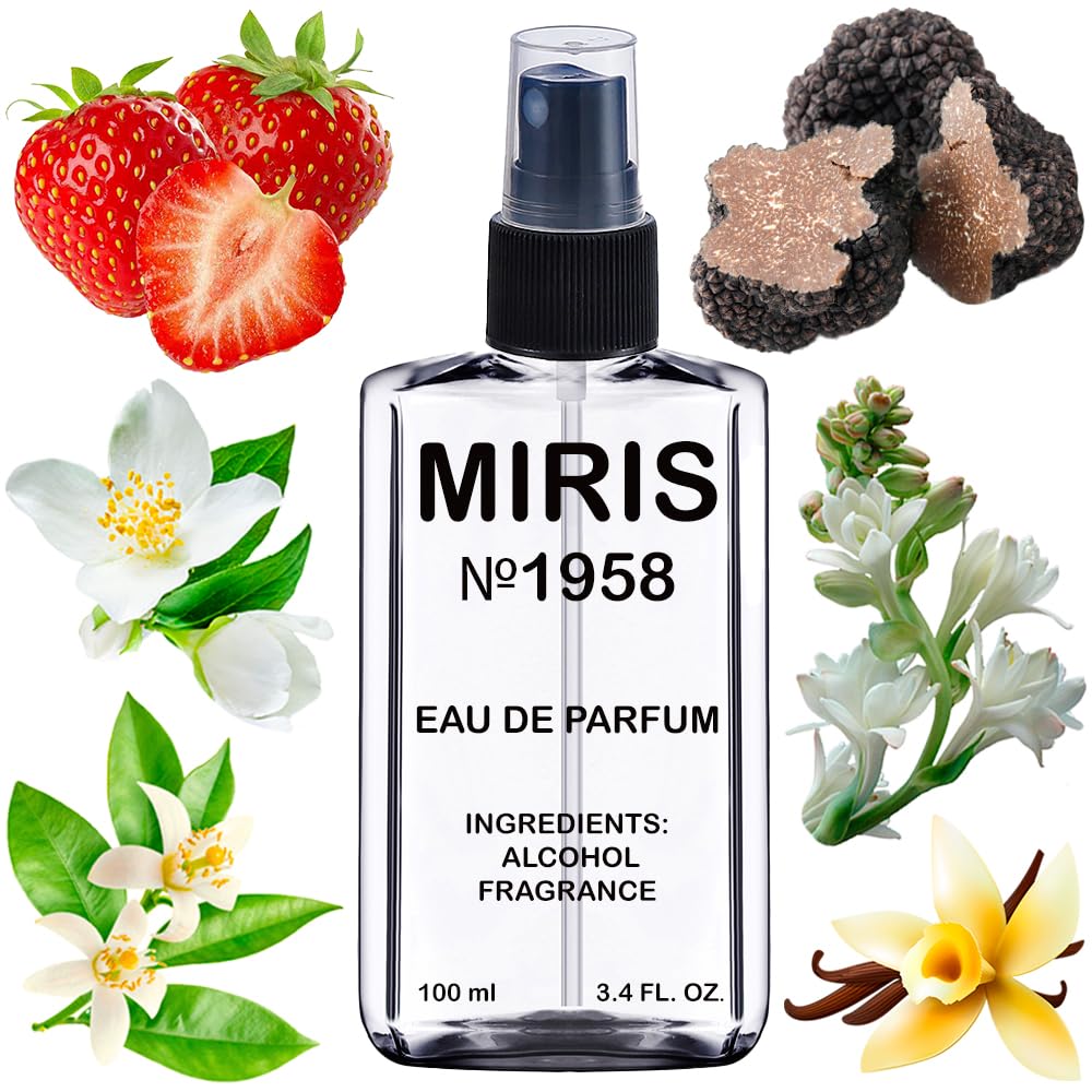 MIRIS No. 1958, Inspired by Valentina, Long-Lasting Eau de Parfum for Women, Spray 3.4 Fl Oz / 100 ml