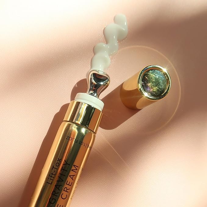 Nakery Lift-Tox Eye Cream for Puffiness and Bags Under Eyes - Anti Aging Eye Cream for Women - Lifting & Depuffing Eye Cream with Hyaluronic Acid - Nourishing Eye Cream for Wrinkles & Dark Circles