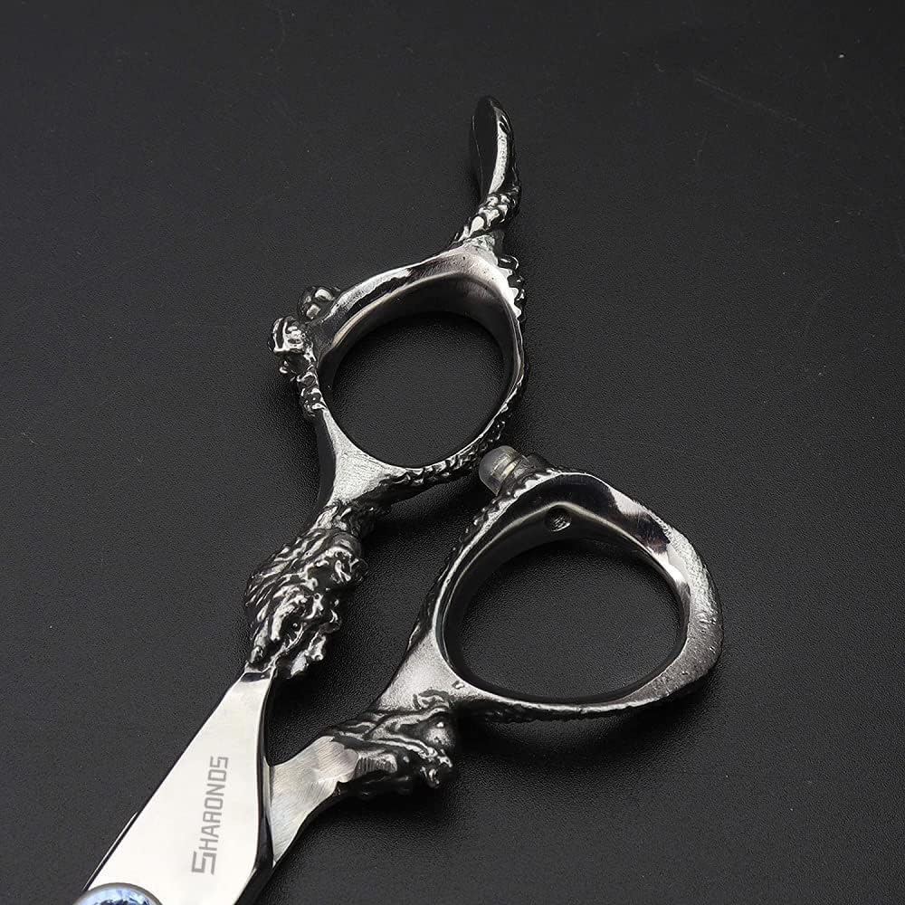 Professional Japanese Hairdressing Scissors - Slim Design, 7 Inch, 2 Pieces (Men & Women)