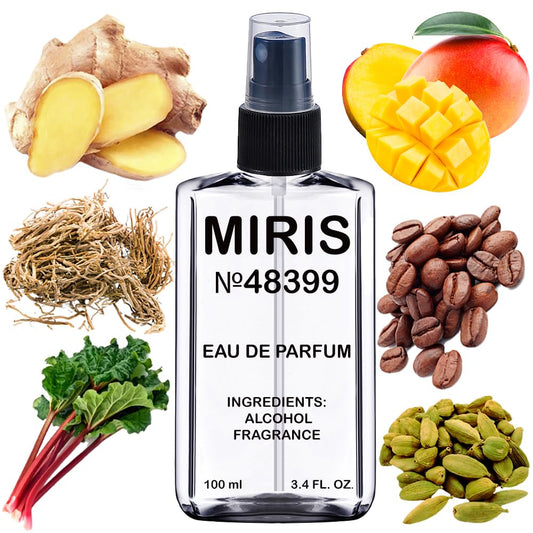 MIRIS No. 48399, Inspired by Narcos'is, Long-Lasting Unisex Eau de Parfum for Women & Men, Spray 3.4 Fl Oz / 100 ml