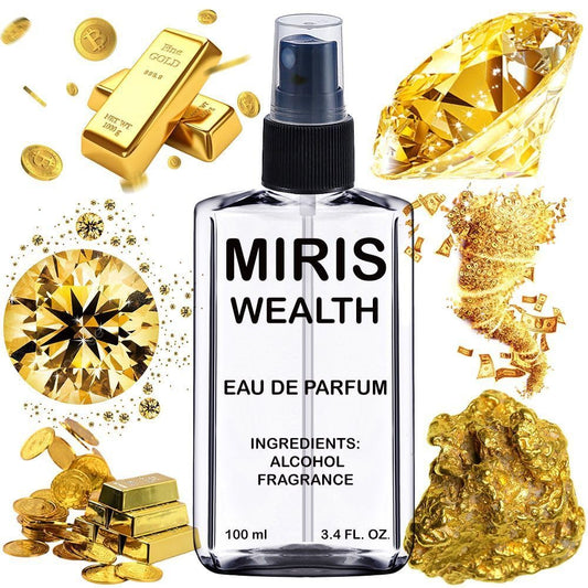 MIRIS Wealth, Long-Lasting Unisex Eau de Parfum for Women & Men, Spray 3.4 Fl Oz / 100 ml