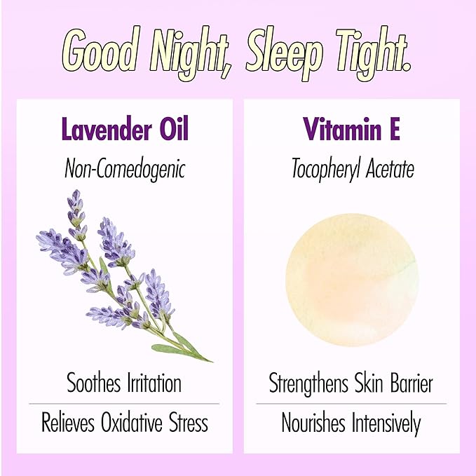 NEOGEN x JOAN KIM Vita Duo Night Cream (50 g / 1.76 Oz) – Hydrating & Cooling & Relaxing Night Cream with Vitamin E and Lavender – Korean Skin Care