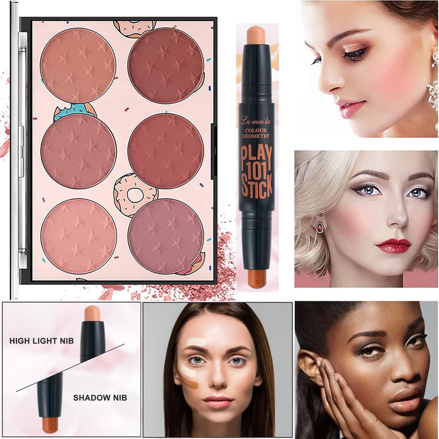 Makeup Kit for Women Full Kit,Multipurpose Women's Cosmetics Set,Beginners and Professionals Alike,Makeup Gift Set