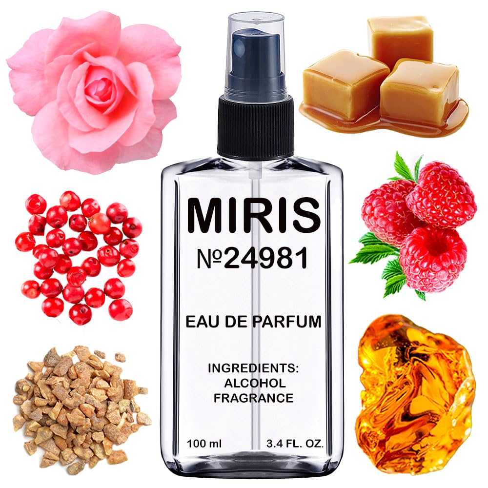 MIRIS No. 24981, Inspired by L Extase, Long-Lasting Eau de Parfum for Women, Spray 3.4 Fl Oz / 100 ml